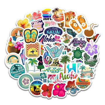 Autocollants 50 feuilles stickers scrapbooking vintage exquis album photo carnet déco autocollants alphabétiques style vacances